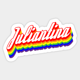 Juliantina Sticker